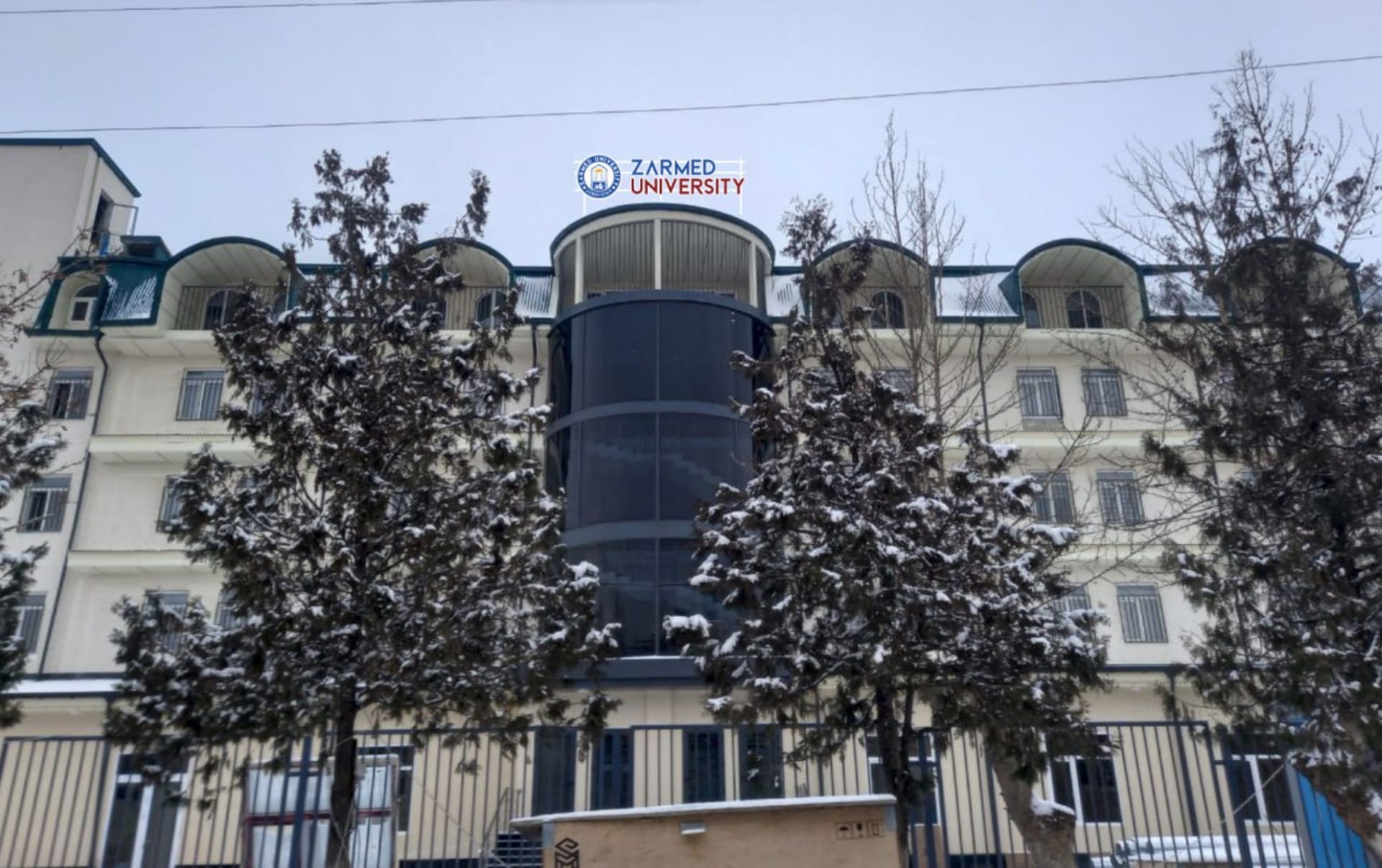 Dormitory exterior view